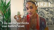 Indira Scott nos invita a una noche de tarot, cristales y yoga en su casa