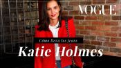 Katie Holmes nos da más de una lección para llevar jeans con el mejor estilo