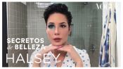 Halsey recrea el maquillaje de la portada de su álbum Manic