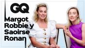Margot Robbie y Saoirse Ronan responden preguntas de Google