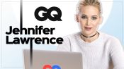 JENNIFER LAWRENCE responde preguntas de REDES | GQ