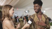 Lil Nas X on His Three Royal Outfits