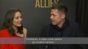Brad Pitt e Marion Cotillard parlano del loro nuovo film 'Allied'