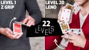 22 Levels of Cardistry: Easy to Complex