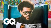威肯 The Weeknd 閱讀《GQ》，直到燈光熄滅