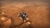 La discesa di Perseverance su Marte in un'animazione della Nasa