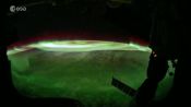 L'aurora australe dallo Spazio filmata da Paolo Nespoli