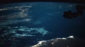 L'Europa di notte vista dalla Stazione spaziale