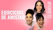El elenco de Yo Nunca prueba su amistad | Ejercicios de amistad |Glamour México y Latinoamérica