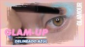 Tutorial: delineado de ojos azul para iluminar el rostro | GLAM UP