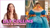 Lilly Collins revela los secretos de sus mejores outfits en la pantalla