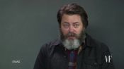 Nick Offerman Does Not Have Ambition, But His Beard Does