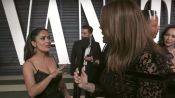 Salma Hayek Was Near All the Action During the False Best Picture Announcement