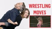 Alison Brie & GLOW Cast Review Classic Wrestling Moves