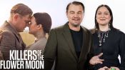 Leonardo DiCaprio & Lily Gladstone Break Down 'Killers of the Flower Moon' Table Scene