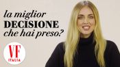Chiara Ferragni risponde alle domande di Vanity Fair
