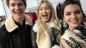 Watch What Happens When We Give Kendall Jenner and Gigi Hadid a Selfie Stick