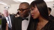 Naomi Campbell and Lee Daniels at the Met Gala 2015