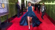 Gemma Chan’s Golden Globes Debut Took $500,000 Worth of Diamonds and an Angelina Jolie Slit