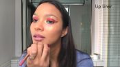 Lais Ribeiro Reveals Her Glittery Carnaval Makeup Look