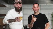 Post Malone and Mario Carbone Attempt to Make Fancy Mozzarella Sticks Together for Vogue
