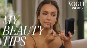 Jessica Alba’s five-minute graphic eyeliner look | My Beauty Tips