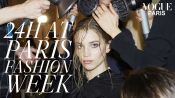 24 Hours At Paris Fashion Week With Top Model Rebecca Longendyke | Vogue Paris