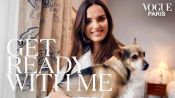 Gabrielle Caunesil And Her Dog Choose Her Fashion Week Outfit | Get Ready With Me
