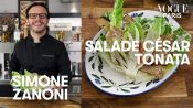 La recette de la salade César tonata de Simone Zanoni 