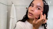 Zoë Kravitz révèle sa routine skincare et makeup pour l'été 