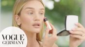 Rosie Huntington-Whiteley’s 15-Minuten fresh-faced Make-up Routine