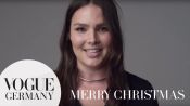 Merry Christmas – A Message for you by Candice Huffine for VOGUE