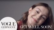 Get well soon! – A Message for you by Irina Shnitman for VOGUE