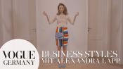 Business Styles mit Alexandra Lapp I  VOGUE Business Insights x Marc Cain