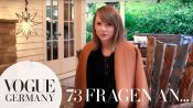 73 Fragen an Taylor Swift | VOGUE Germany
