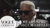 Karl Lagerfeld: Store-Opening in München