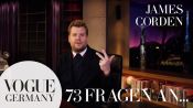 73 Fragen an James Corden von der Late Late Show & Carpool Karaoke (mit Untertitel)