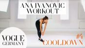 Workout mit Ana Ivanovic #4: Cooldown & Dehnen | how to fitness routine workout core training beauty