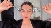 Люси Хейл показывает, как сделать современный голливудский макияж