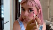 Дора: макияж глаз в розовых тонах и искусственные веснушки | Vogue Россия 