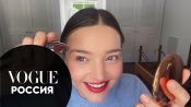 Миранда Керр показывает, как накраситься на свидание