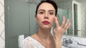 Диана Пожарская показывает свой уход за кожей и макияж с акцентом на губы