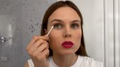 Александра Ревенко показывает, как сделать вечерний макияж