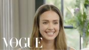 El look de maquillaje natural de Jessica Alba para Vogue