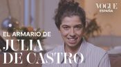 El excéntrico y particular armario de Julia de Castro