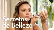 El maquillaje cálido y glamuroso de Jessica Alba