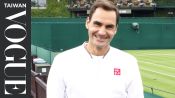 12度殺入溫網男單決賽的費德勒Roger Federer ：「我曾經把我的雙胞胎搞混」｜73個快問快答｜VOGUE