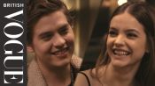 A Valentine’s Dinner Date With Barbara Palvin & Dylan Sprouse