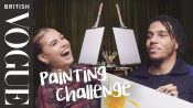 AJ Tracey vs Mabel: The Painting Challenge
