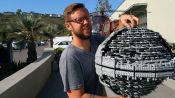 Behind the Scenes: Star Wars Lego Death Star Gets Destroyed with a Baseball Bat